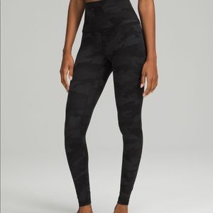 High rise align camo lululemon leggings